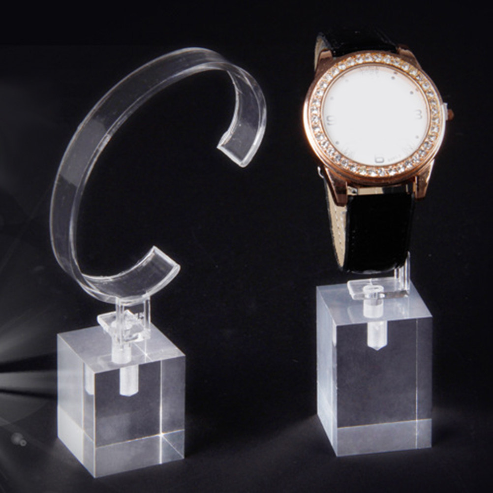 3Pcs Transparent Watch Display - Jewelry Or Watches のレビューと価格