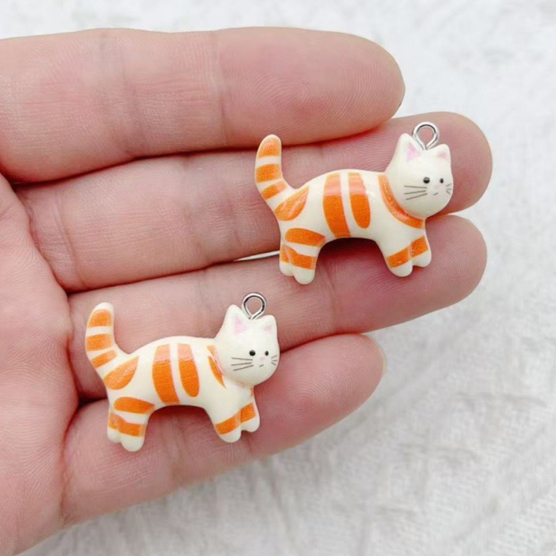 10pcs resin cartoon cat animal - Jewelry & Watches Review のレビューと価格