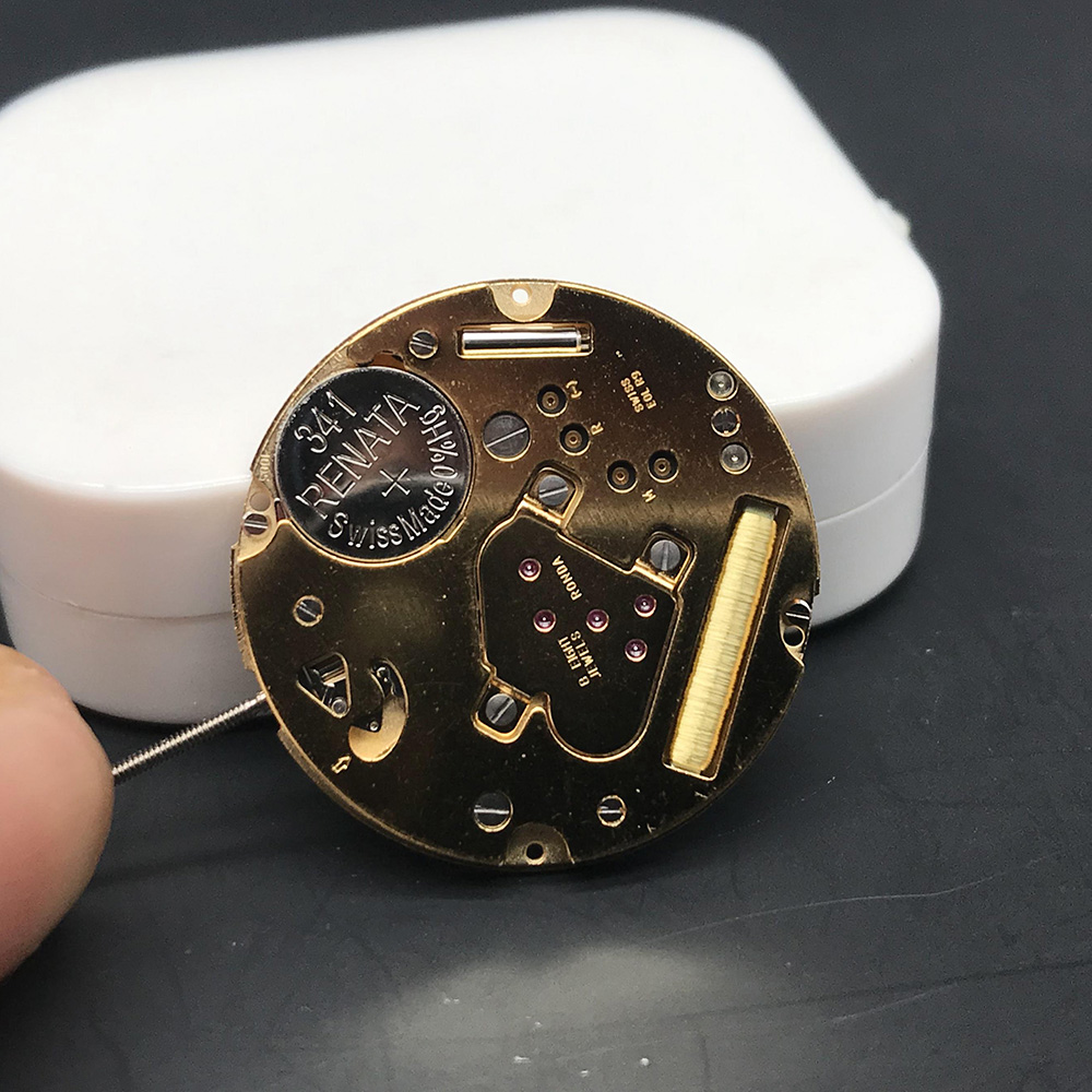 Ronda 1005 Quartz Watch Moveme - Jewels In Quartz Watches のレビューと価格
