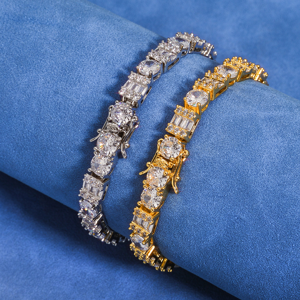 HHIOK Hip Hop Jewelry Tennis B - Tennis Bracelet Cubic のレビューと価格