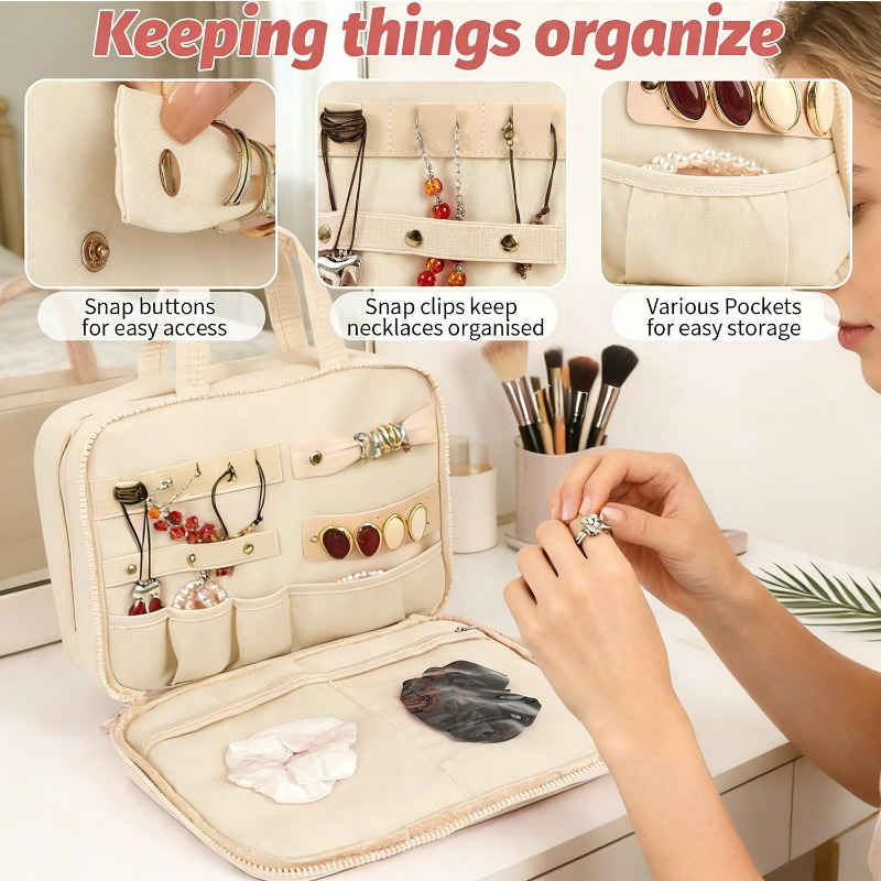Travel Hanging Toiletry Bag Je - Jewelry & Watches Review のレビューと価格