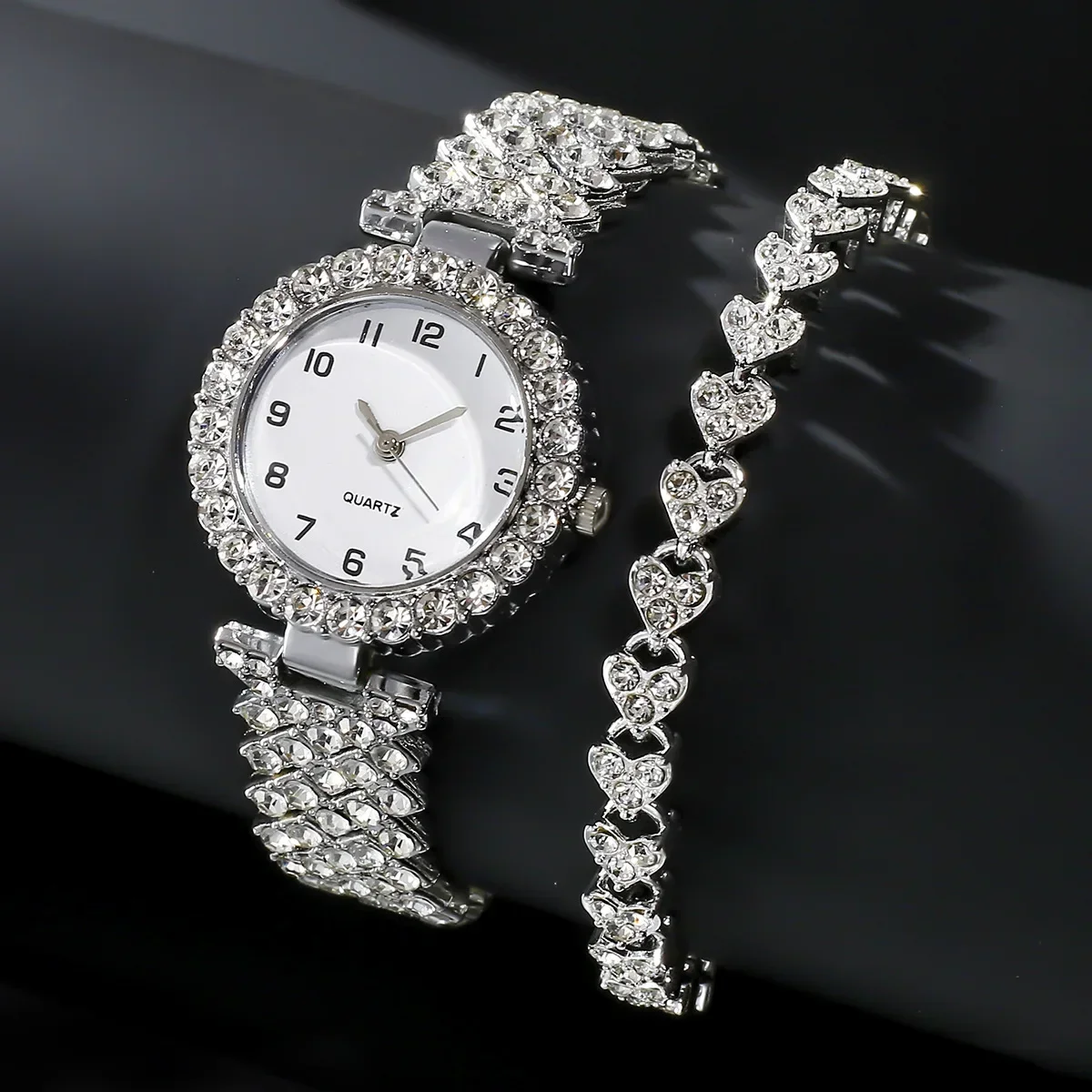 1pcs/2pcs Luxury Fashion Women - Jewelry Watches For Women のレビューと価格