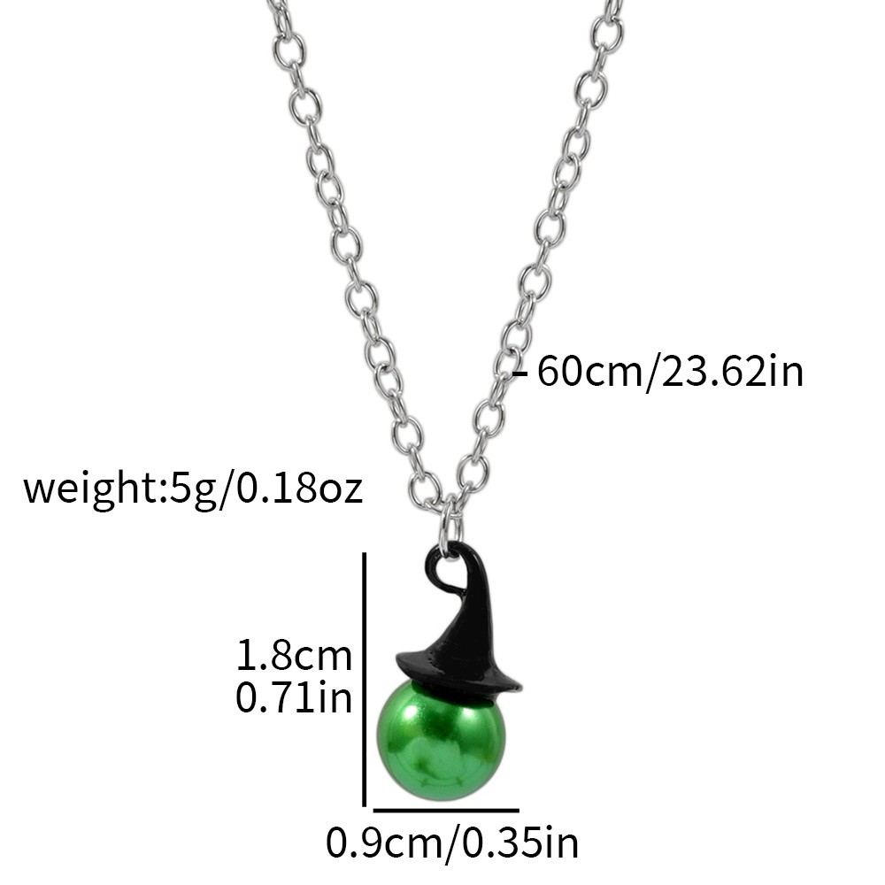 Wicked Inspired Witch Hat & Cr - Pearl Necklace のレビューと価格