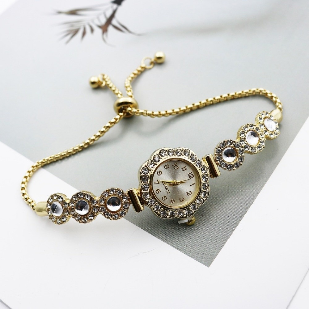 Fashion Rhinestone Women Quart - Jewelry Watches For Women のレビューと価格