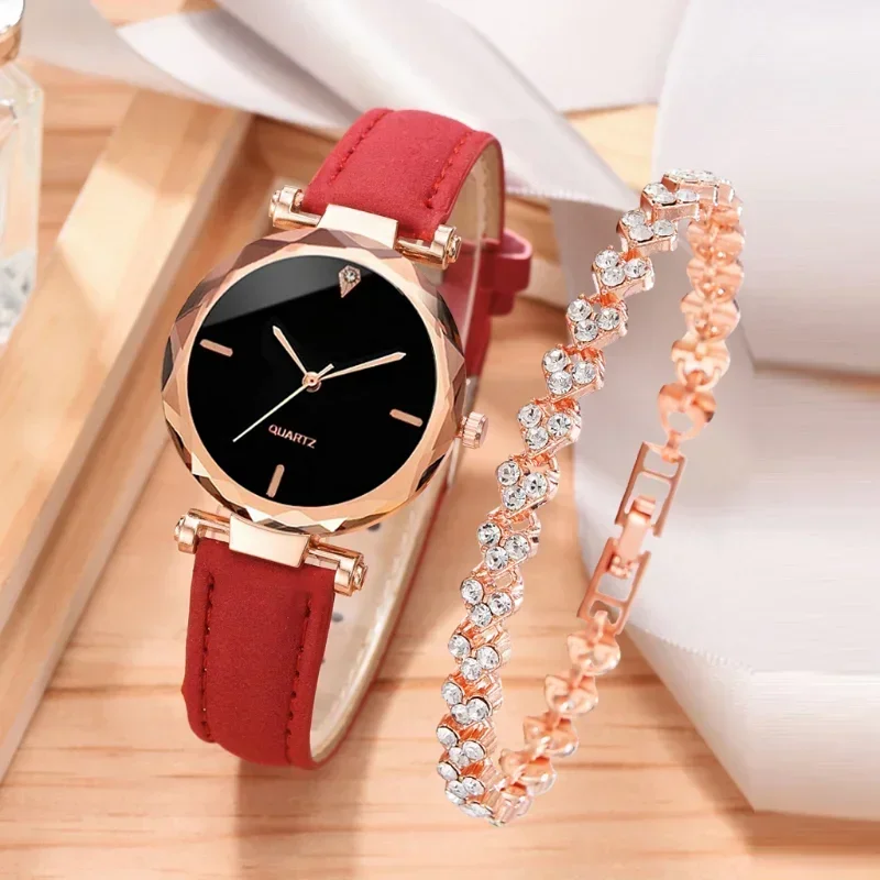 2PCS Set Luxury Watch Women Br - Jewelry Watches For Women のレビューと価格