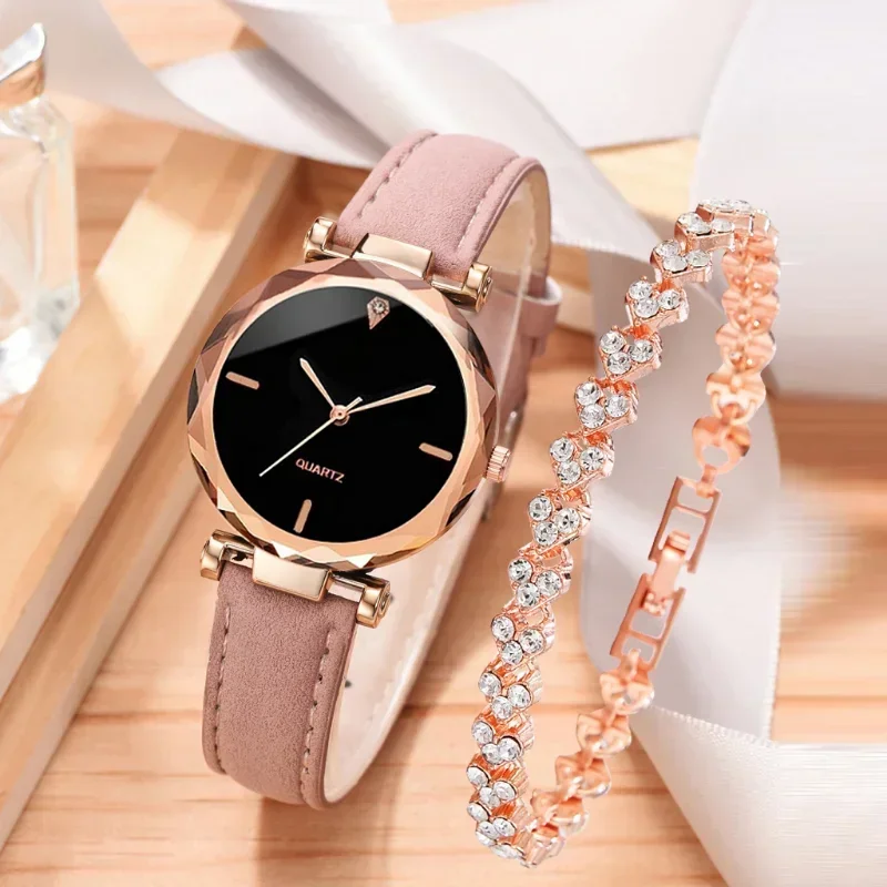 2PCS Set Luxury Watch Women Br - Jewelry Watches For Women のレビューと価格