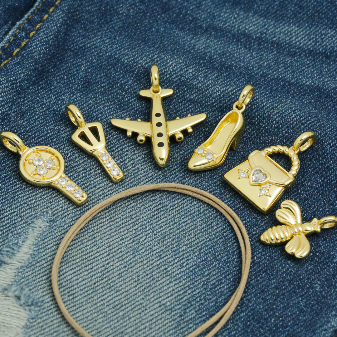 5Pcs Pendants Brass Cubic Zirc - Tennis Bracelet Cubic のレビューと価格