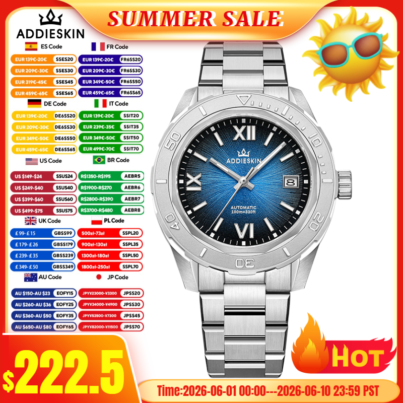 AddiesKin reloj hombre K002 Au - Jewels In Quartz Watches のレビューと価格