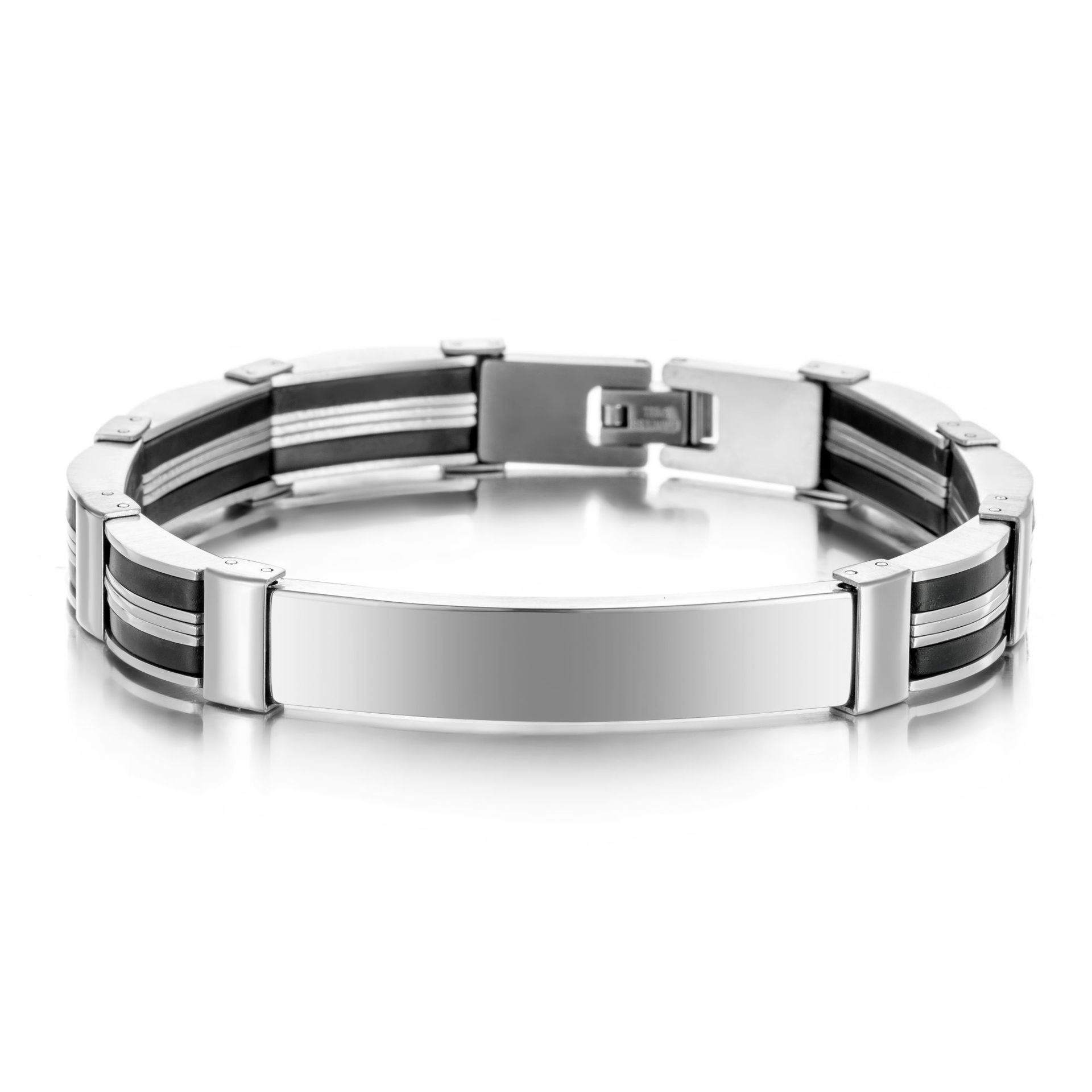 Punk Custom TEXT Name Men Stai - Jewelry Watches For Women のレビューと価格