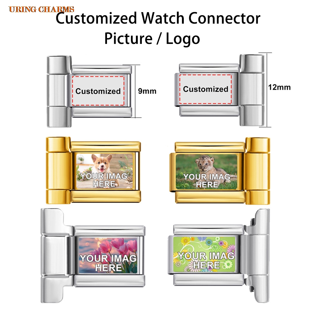 1 pair Picture Logo Customized - Jewelry Watches For Women のレビューと価格