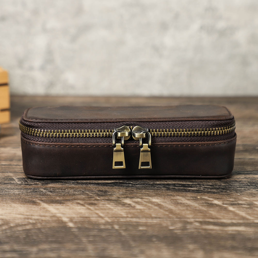 Vintage Genuine Leather Portab - Jewelry Or Watches のレビューと価格
