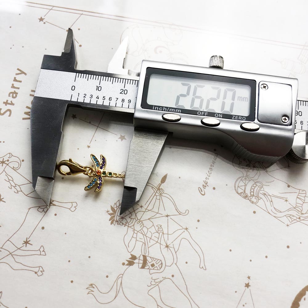 Dragonfly Charm Pendant Autumn - Paradise Jewelry & Watches Dolphin Mall のレビューと価格