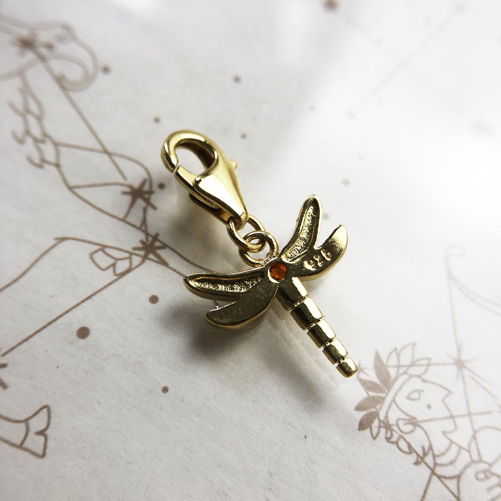 Dragonfly Charm Pendant Autumn - Paradise Jewelry & Watches Dolphin Mall のレビューと価格