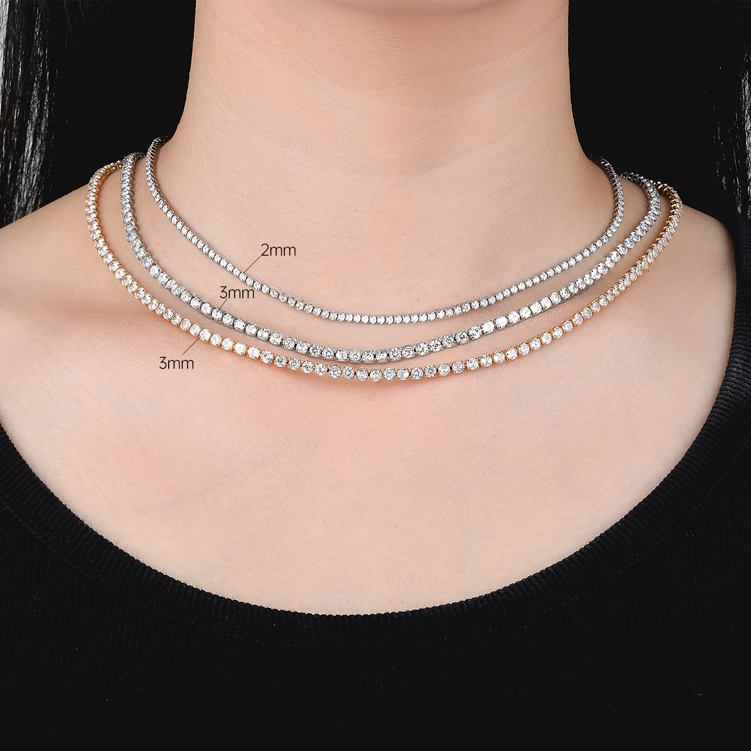 Orstarry S925 Sterling Silver  - Tennis Bracelet Cubic のレビューと価格