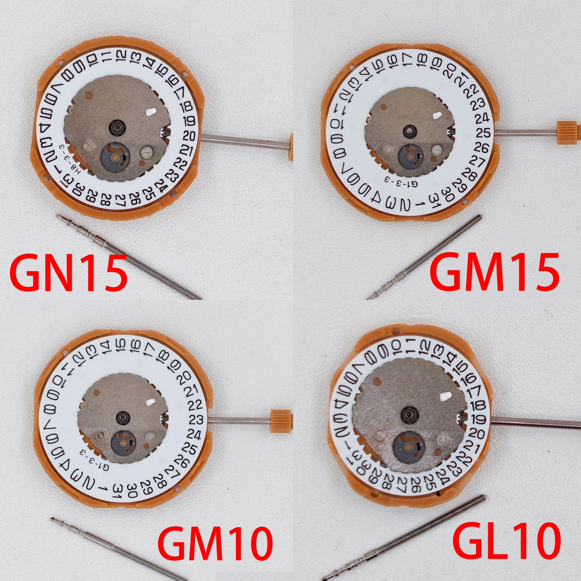 MIYOTA GL10 GM10 GM15 GN15 Qua - Jewels In Quartz Watches のレビューと価格