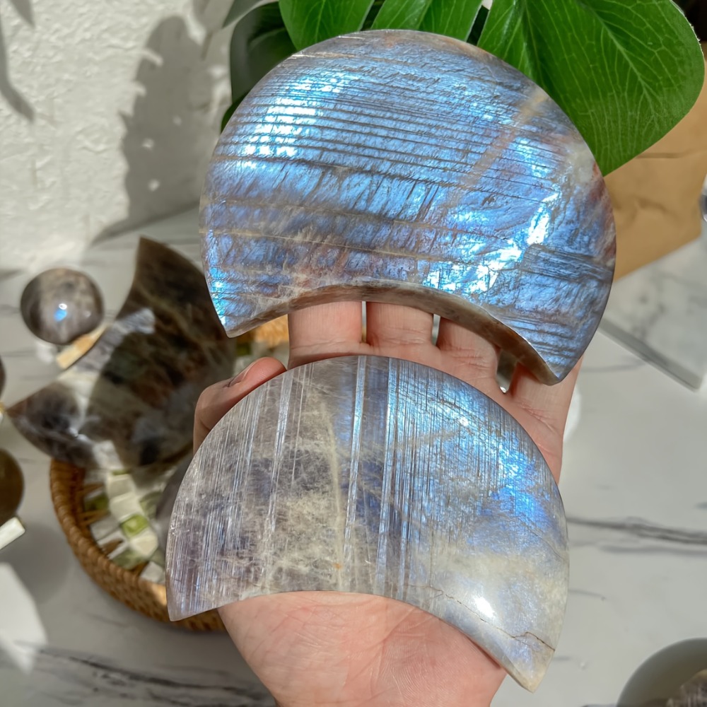 1Pc Blue Moonstone with Sunsto - Are Watches Jewelry Or Accessories のレビューと価格
