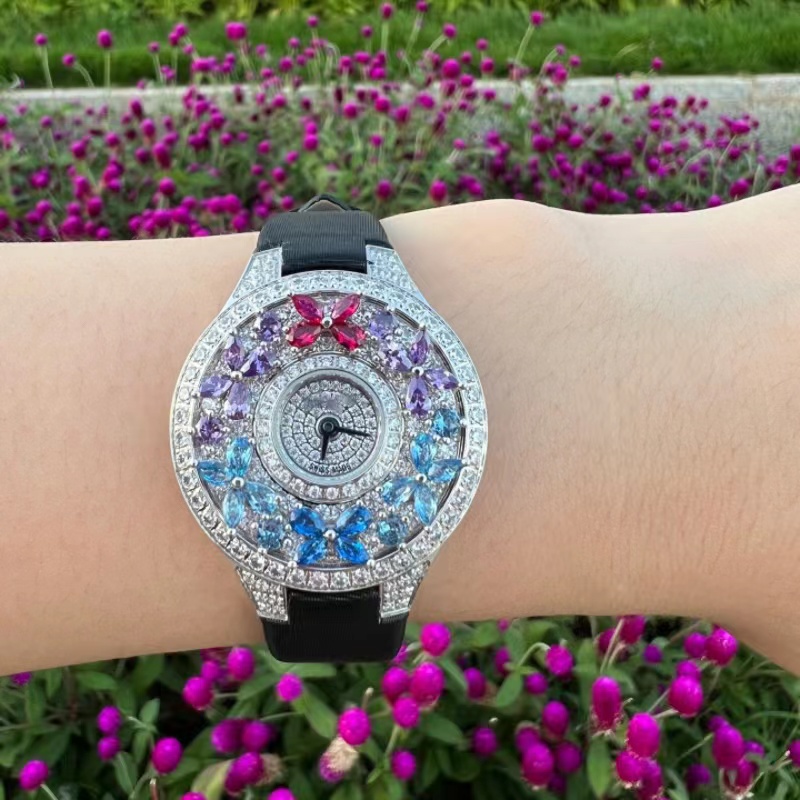 Luxury Colorful Women's Watch  - Jewels In Quartz Watches のレビューと価格