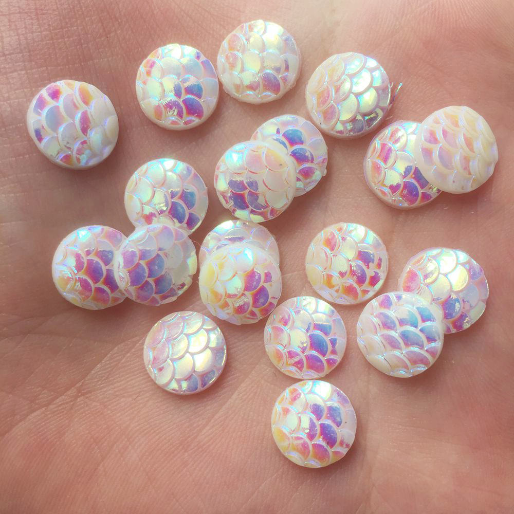 Shiny 100Pcs AB Resin 10mm Rou - Paradise Jewelry & Watches Dolphin Mall のレビューと価格