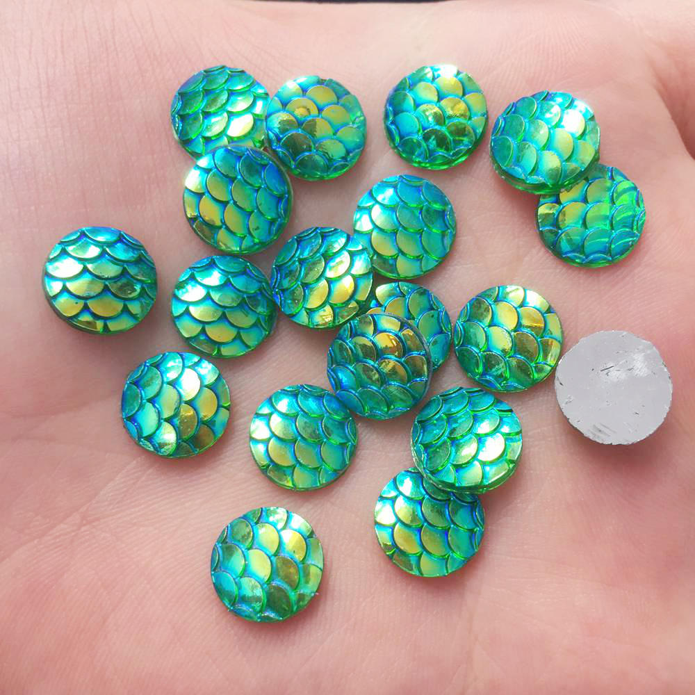 Shiny 100Pcs AB Resin 10mm Rou - Paradise Jewelry & Watches Dolphin Mall のレビューと価格