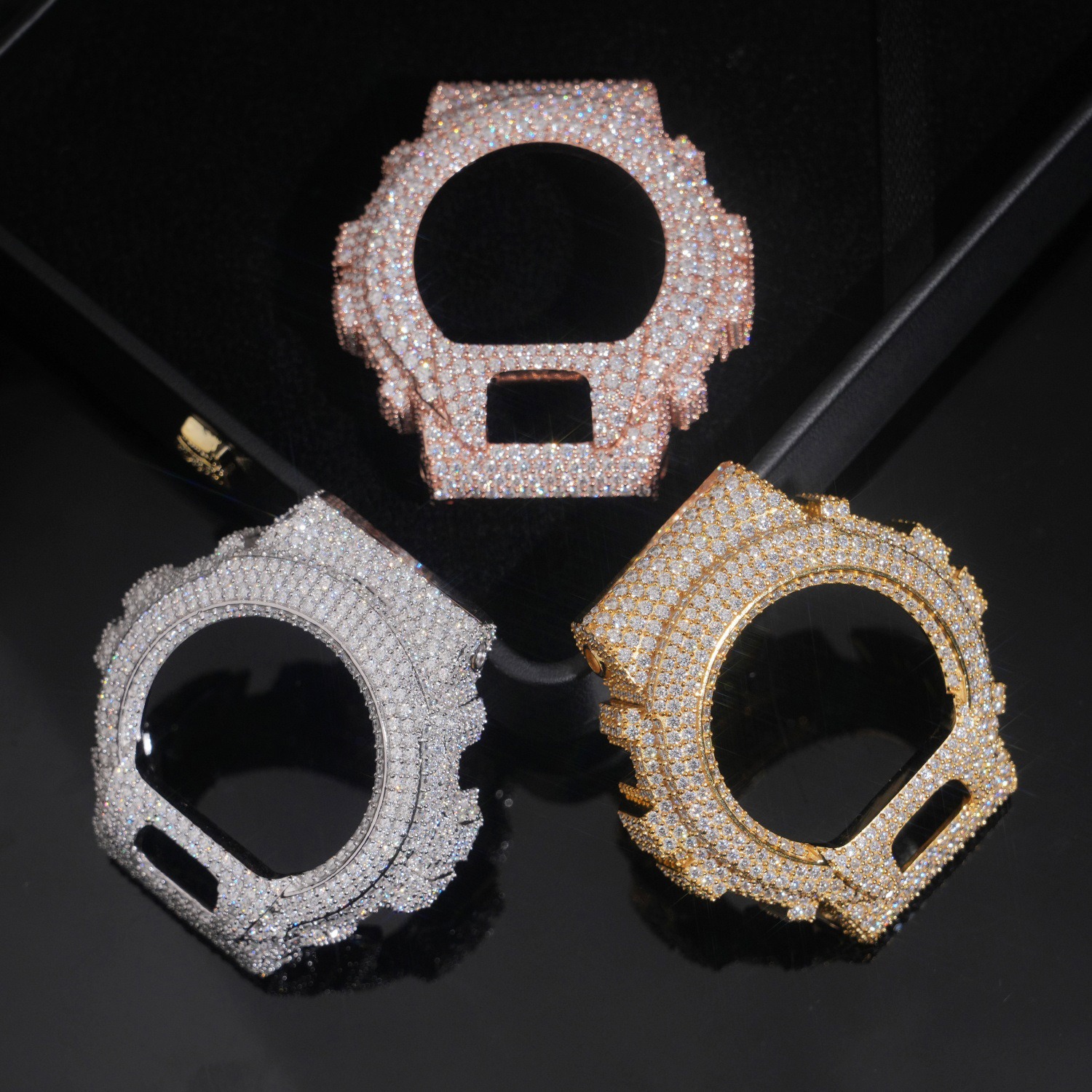 Bling Hip Hop Watch Case: Iced - Jewelry Watches For Men のレビューと価格
