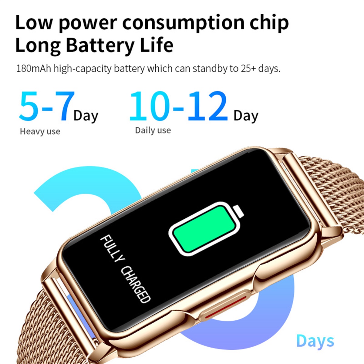 LIGE Smart Watch Men Women Fit - Jewelry Bracelet Watches のレビューと価格