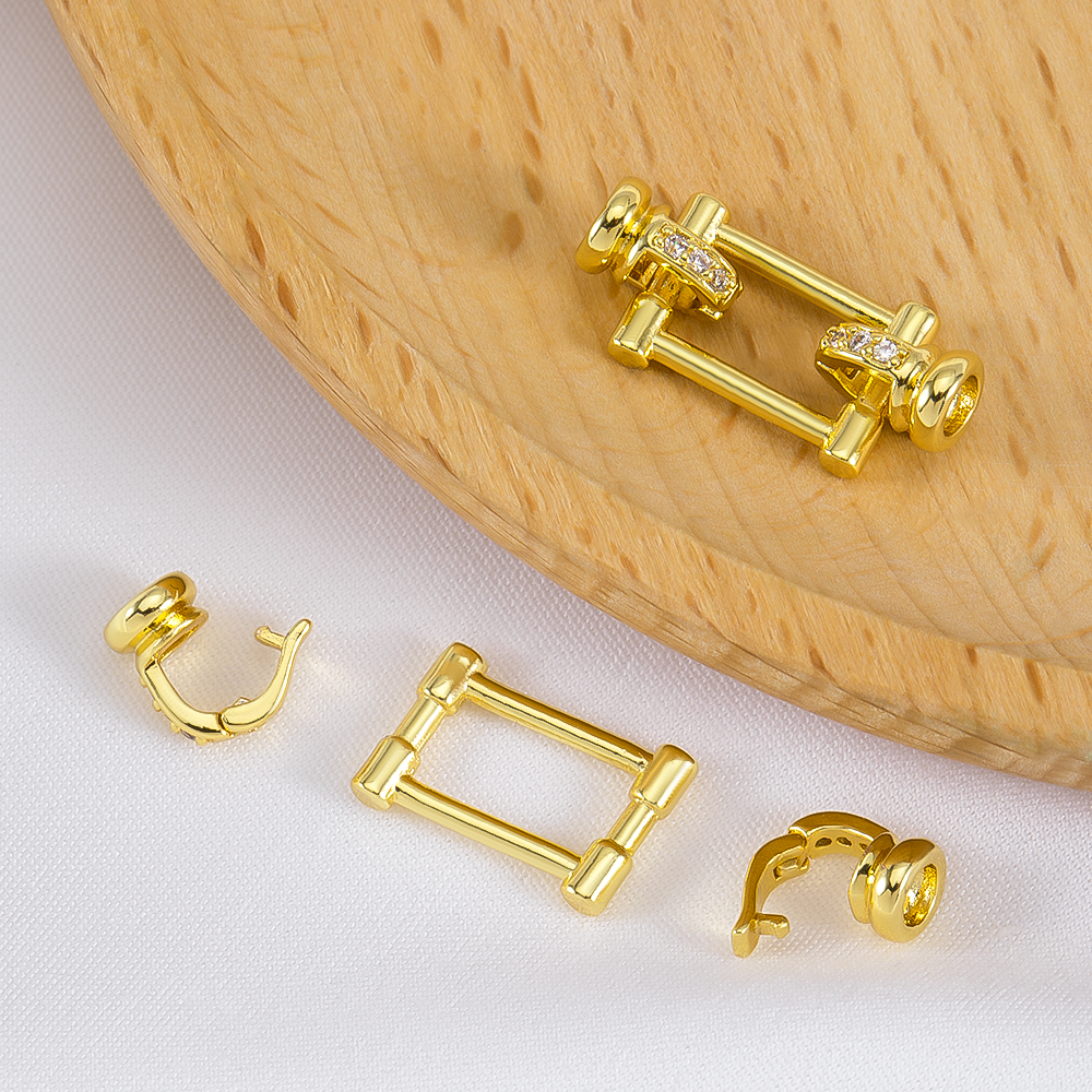 14K Gold Plated Brass Rectangl - Pearl Necklace のレビューと価格