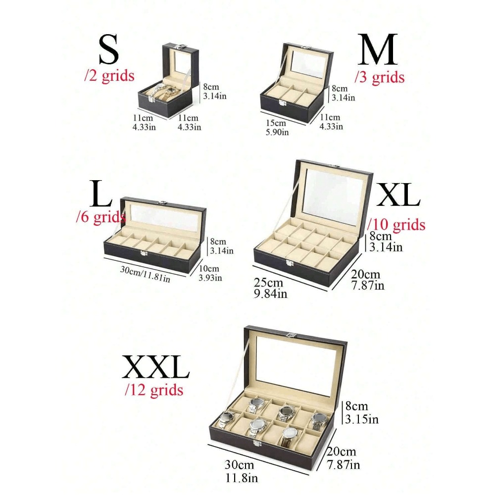 1pc Big Capacity Leather Watch - Jewelry Watches For Men のレビューと価格